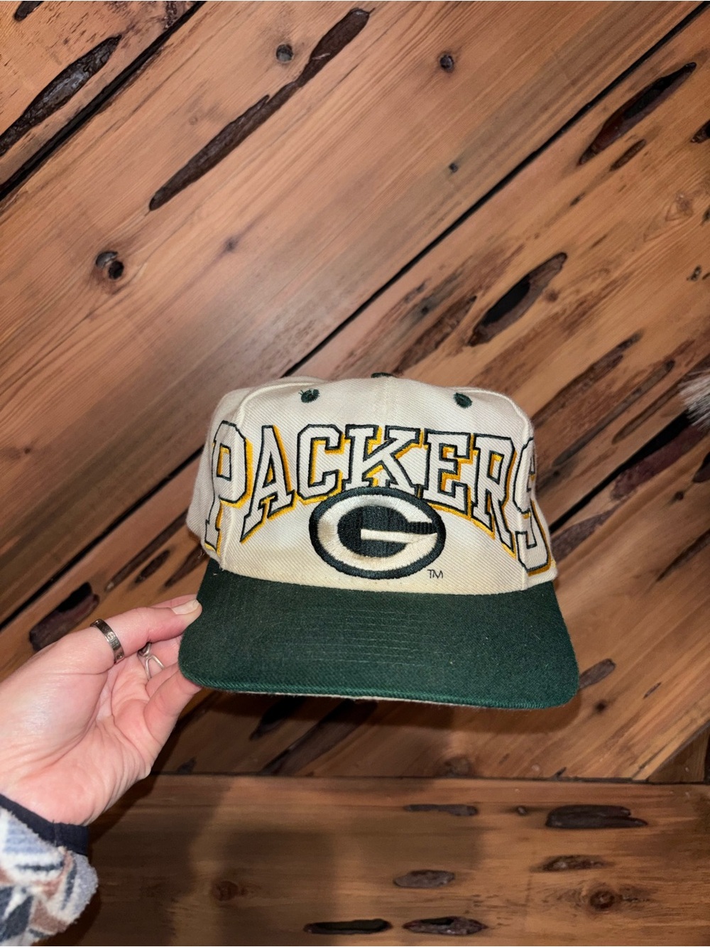 Vintage Greenbay Packers Football Team Hat